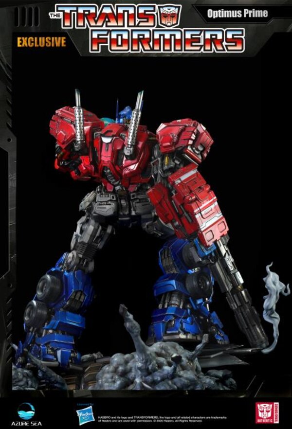 AzureSea Studio Transformers Optimus Prime Statue Color Image  (15 of 42)